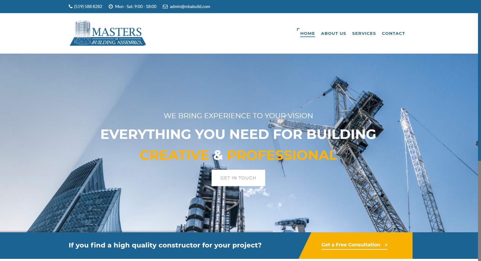 MBA Build Project1
