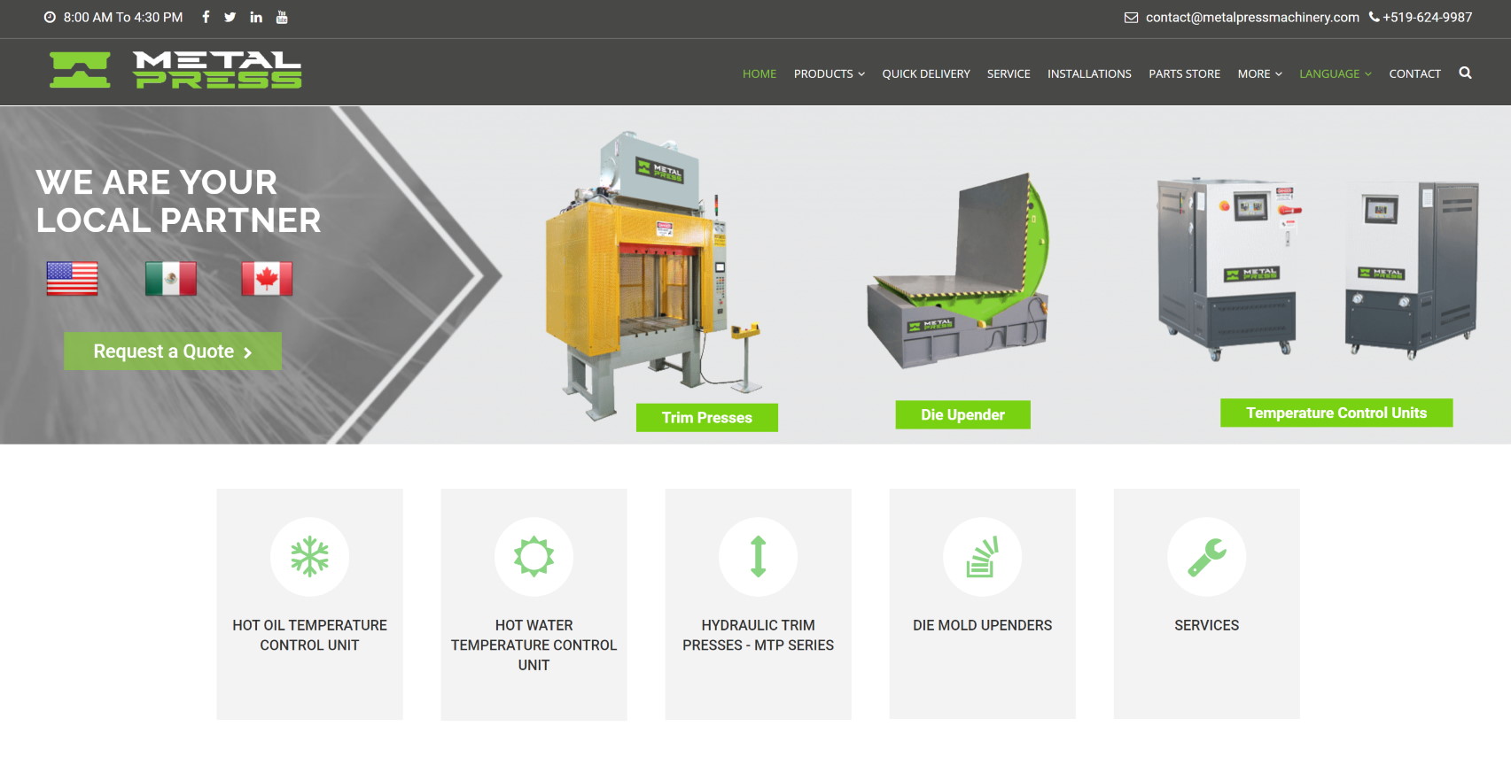MetalPress Project1